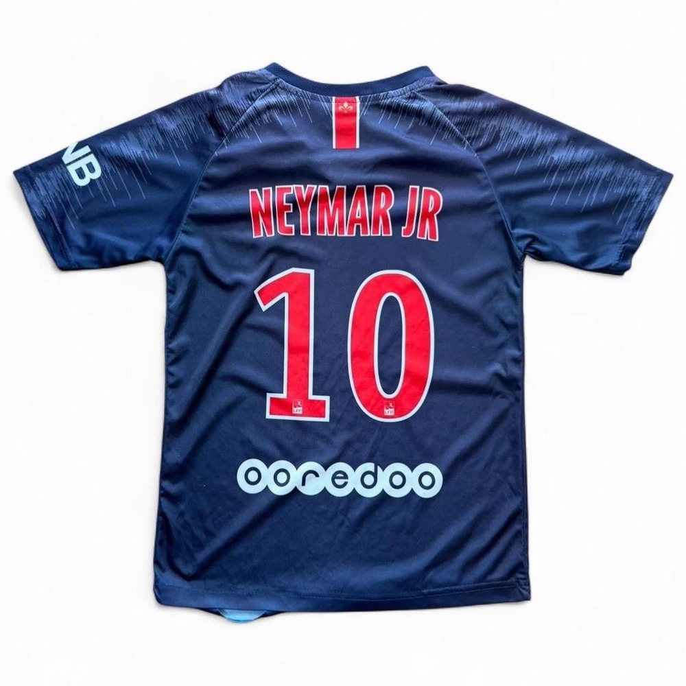 2018 Paris Neymar Jr Soccer Football Fly Emirates Jersey Small Kids Size 10